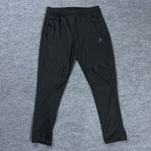 Adidas Tiro 19 Soccer Training Pants Mens Size L Black Ankle Zip DZ8765 Athletic
